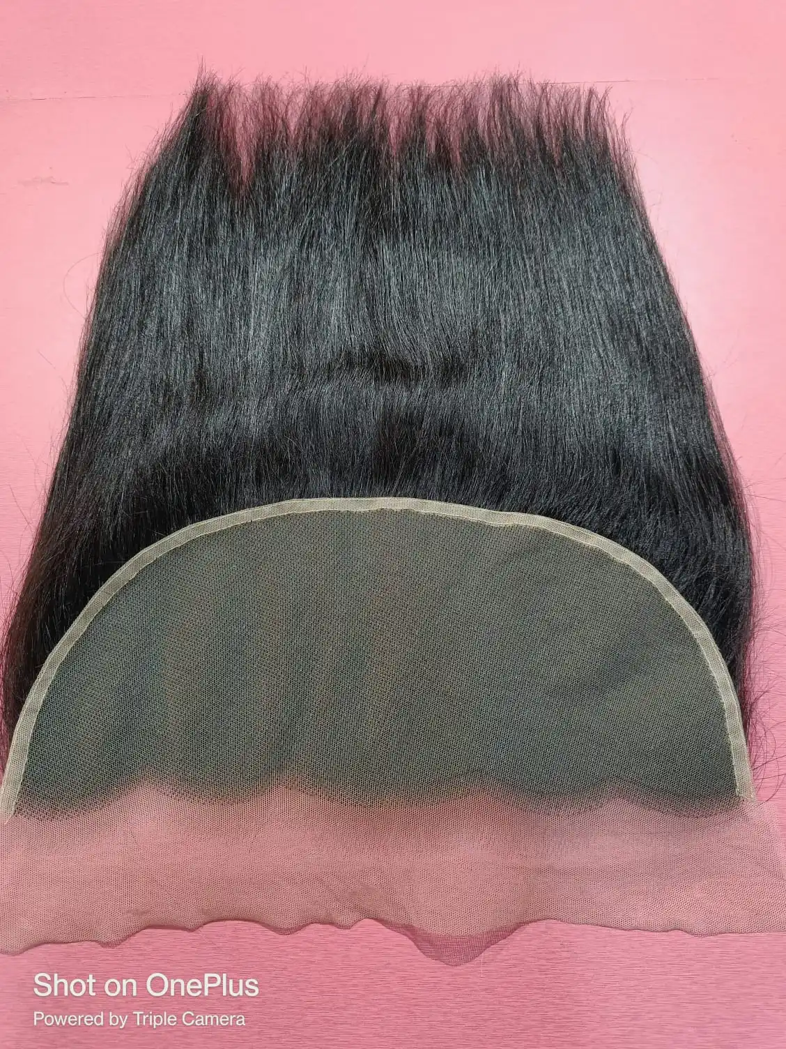 100% Natural Remy Virgin Brazilian Hair Short Straight Style Swiss Lace Frontal Unprocessed Kinky Directly Manufactured India