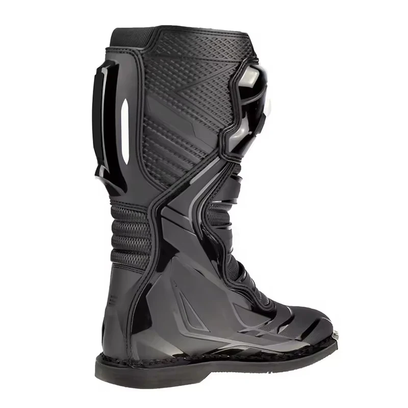New Comfortable Custom Made Motorbike Shoes Motorbike Genuine Leather Shoes Top Selling Motorbike Boots
