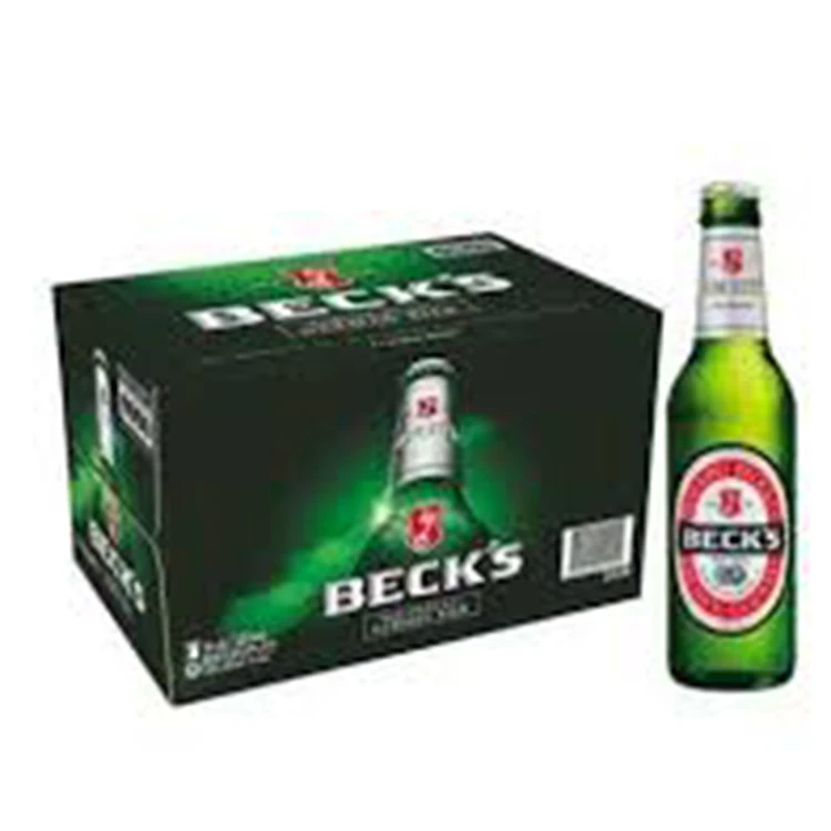 Becks Международная этикетка премиум качества Оптовая 5% пива 24x33cl 63 единицы по низкой цене