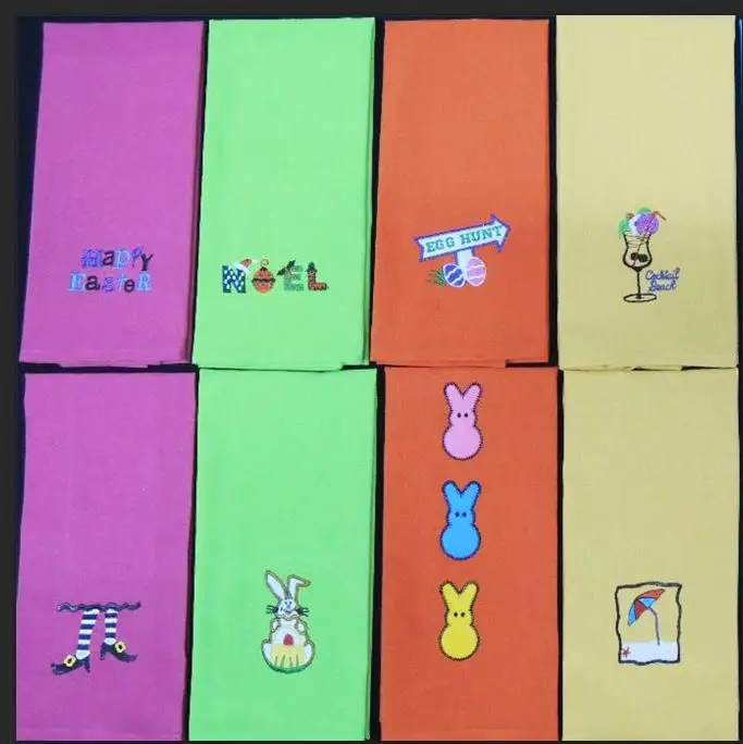 Customized Wholesale Kitchen Towel  Design Fabric Branding Gifting 100% cotton Packaging Logo Embroidered Bulk Manufacturer