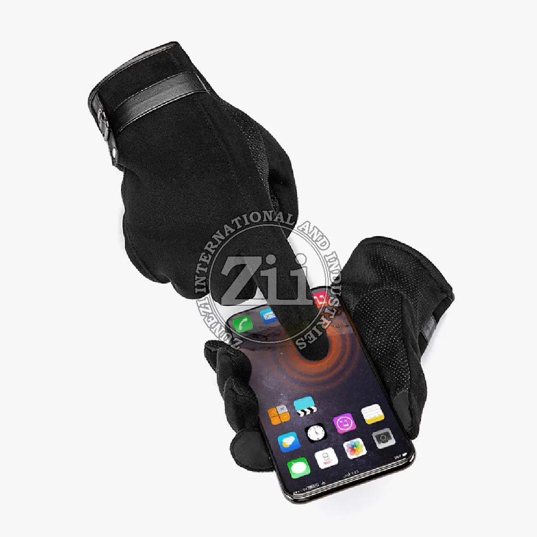 Best Sale Soft Top Quality Fashion Leather Gloves Genuine Leather Full Finger Fashion Gloves