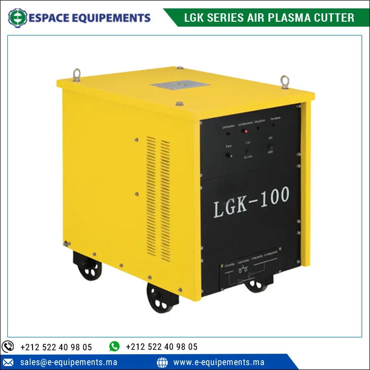 High Duty Cycle Transformer Type Simple Circuit and Easy Maintenance 40-100A Rated Cutting Current LGK Series Air Plasma Cutter