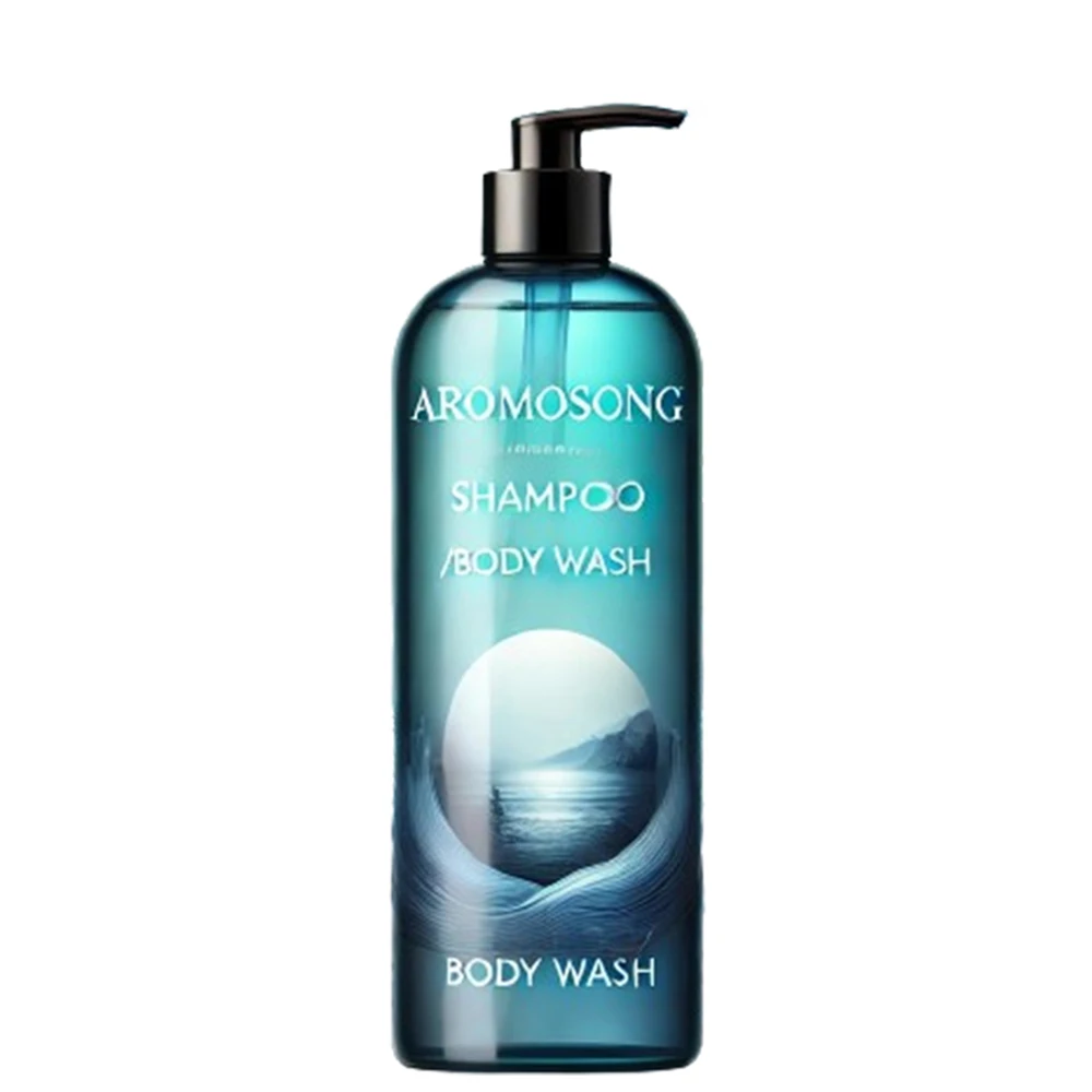Private Label Sea Salts 500 ml Hair Care Set Organic Body Wash Bath Gel Nourishing Repairing Shampoo Conditioner Hair Care