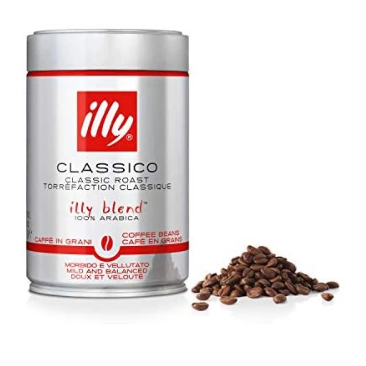 Оптовая цена, кофе с цельными зернами illy Classico, среднее жареное, классическое жареное оптом, в наличии на продажу