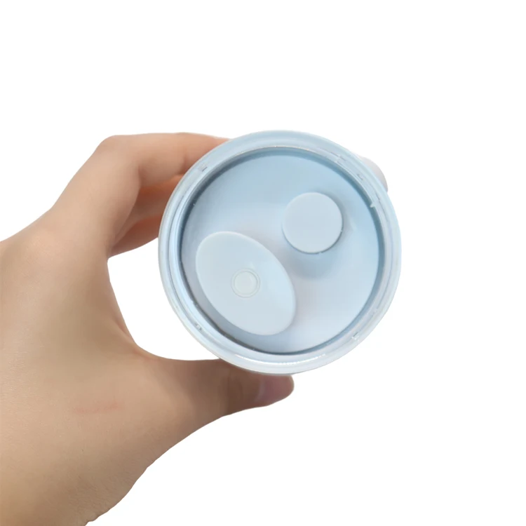 Hot 15ml 30ml 50ml White Acrylic Airless Jar  Pump Luxury Manufacturing Pump jar Cosmetics Packaging