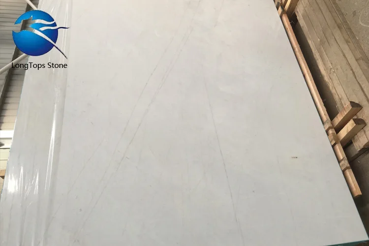 White marble slab Jiamu white marble block family marble tile flooring good price