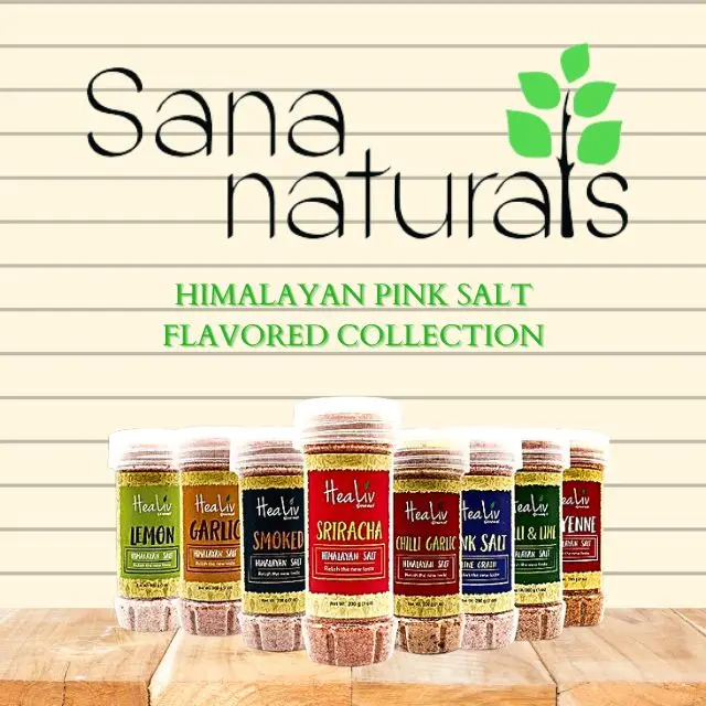 Chilli & Lime Himalayan Pink Salt Pakistan HeaLiv Gourmet Flavored Collection 200gms Salt Shaker Premium Quality
