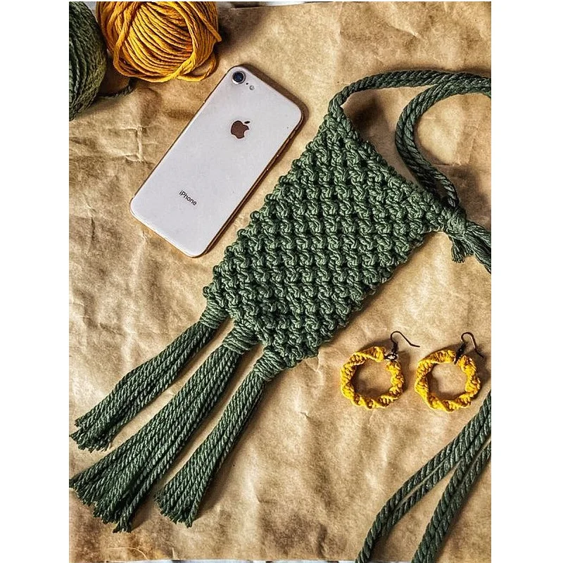 Оптовая продажа индивидуальный держатель для сотового телефона ручная работа сумка на плечо сумка-слинг купить онлайн