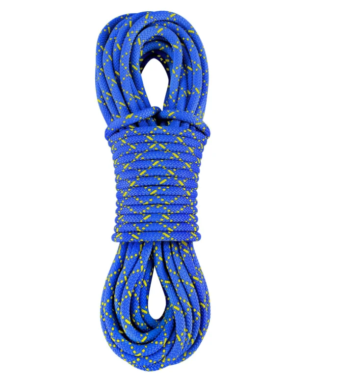 Mountaineering outdoor 10 mm static climbing rope wholesale