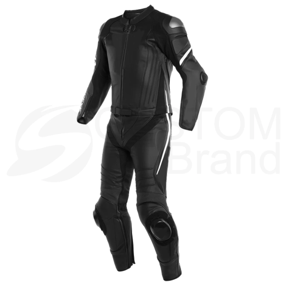 Custom Unisex Men Women Motorbike Motorcycle Knuckle Protective Leather Suit Moto GP Leather Racing Suit