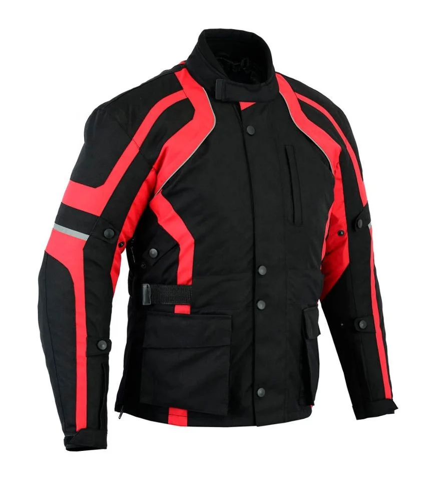 High Quality International Standard Motorbike Cordura Touring Jacket with CE Certified Armors