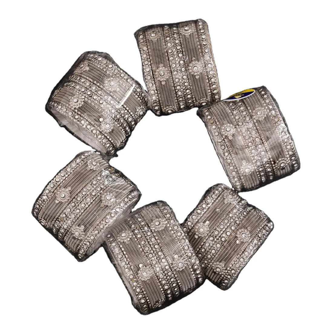 Assorted Color 12 Set Of Thread Work Bangles Combo Size  new collections for womens and girls stylish earrings Collection 2023