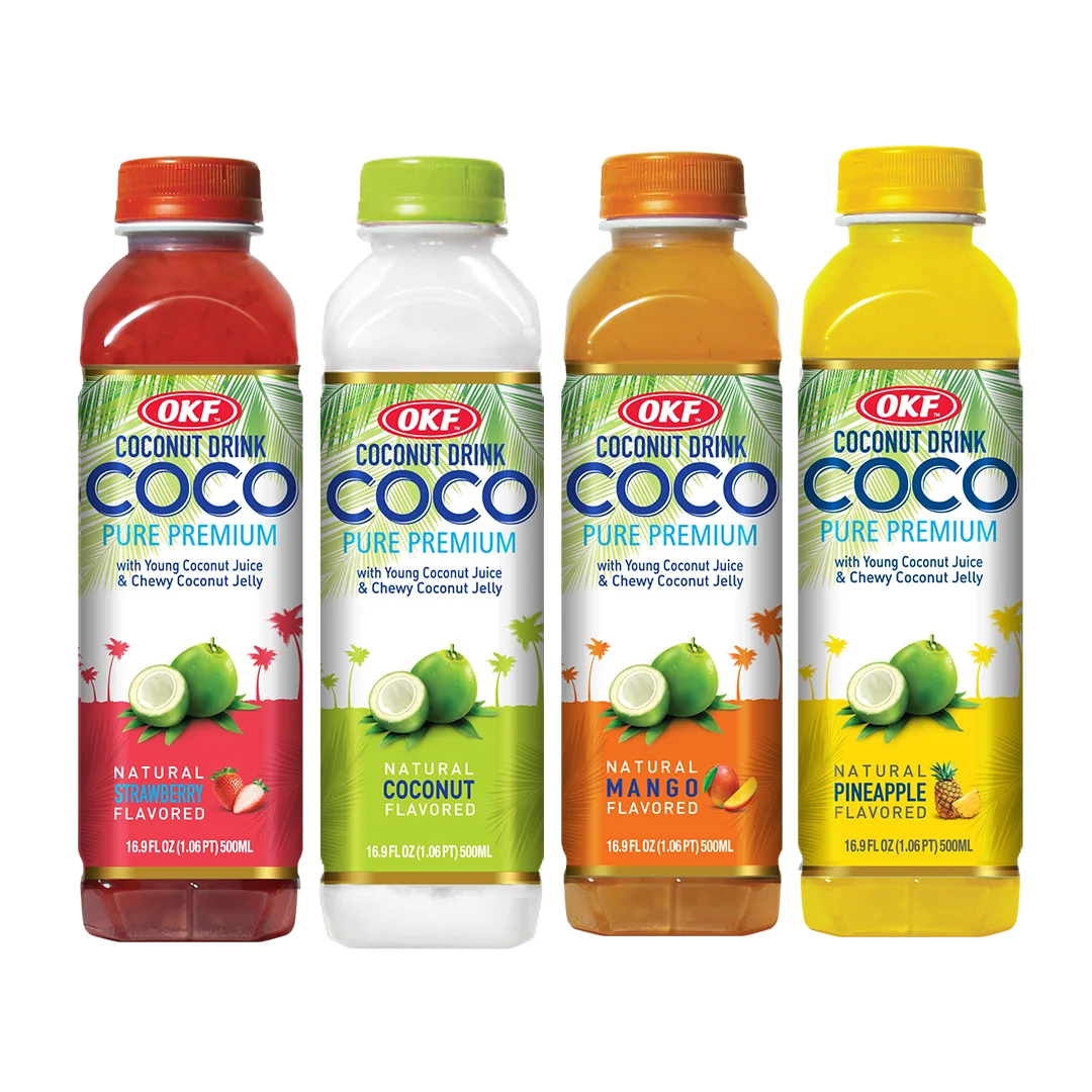 OKF Coconut Drink Coco Pure Premium 500mL/1L