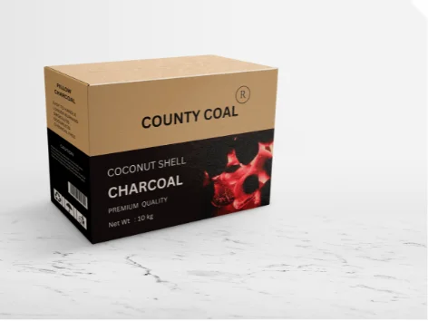 Premium Quality charcoal For BBQ Made From Coconut Shell 100% Natural Export Quality Customization Packing