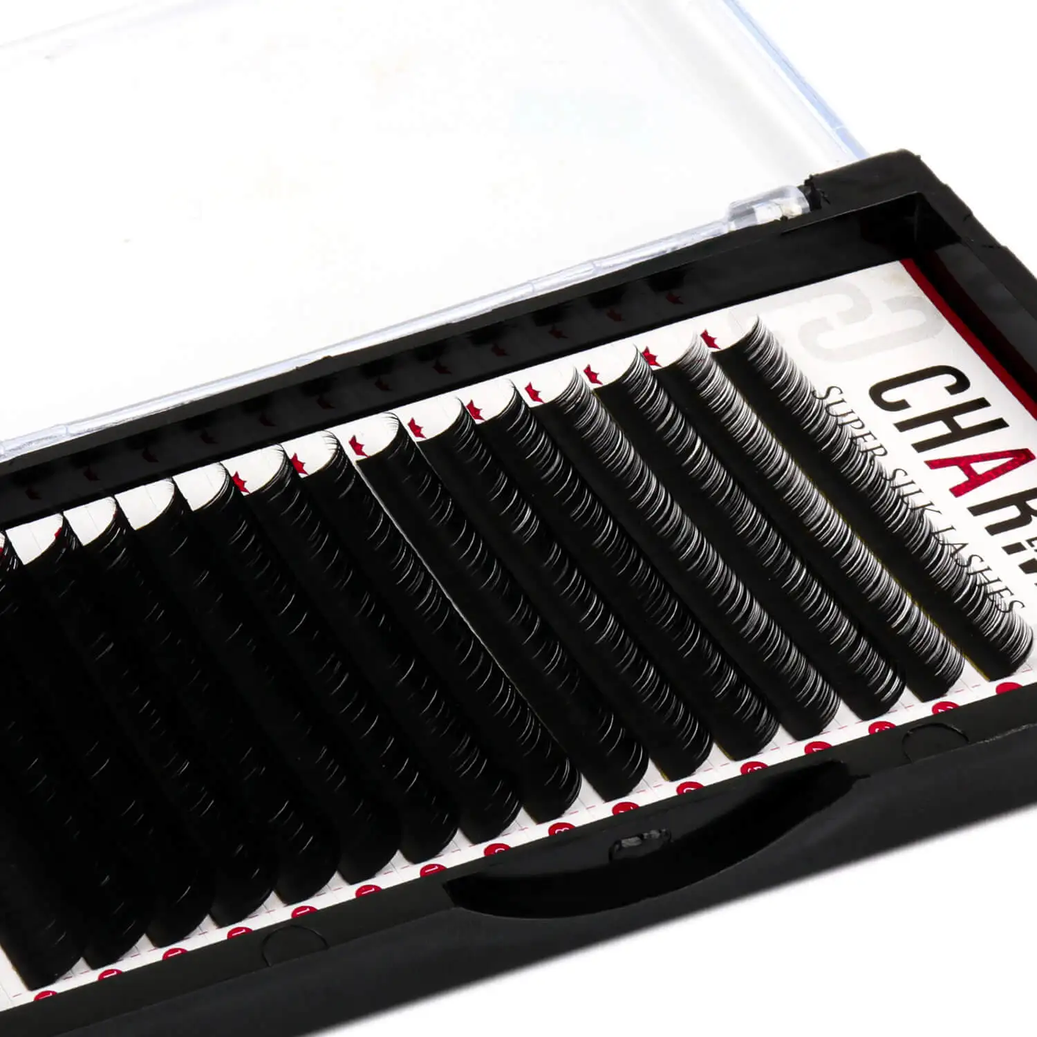 Eyelash extensions cases premium silk lashes imported from Korea 100% top quality eyelashes export to USA, Australia, Russia, EU