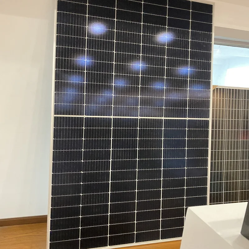 Home use solar power system with mono and poly series solar panels