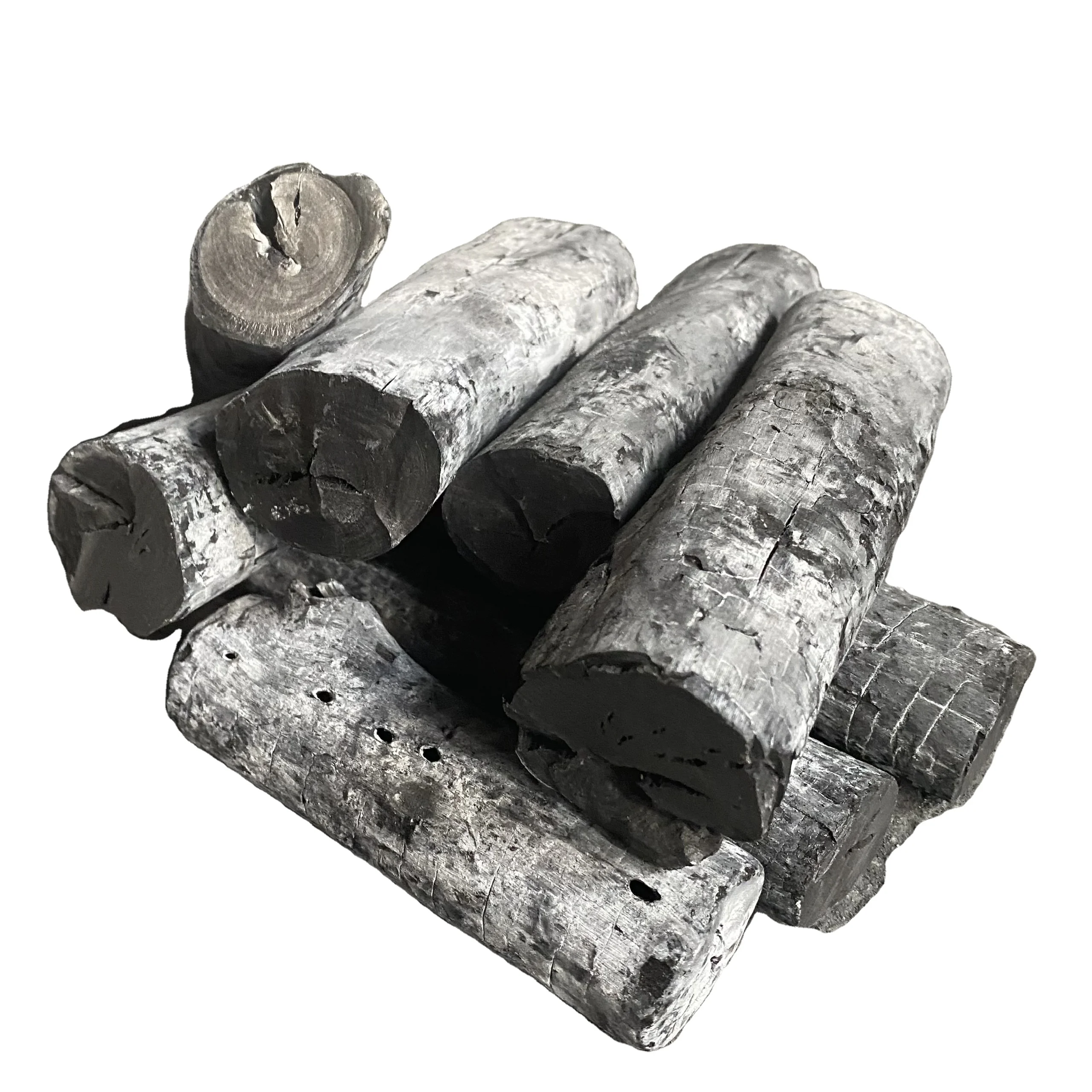 100% wood charcoal cooking heating smokeless low ash safe for health Orange white charcoal export to Japan | Vietnam supplier
