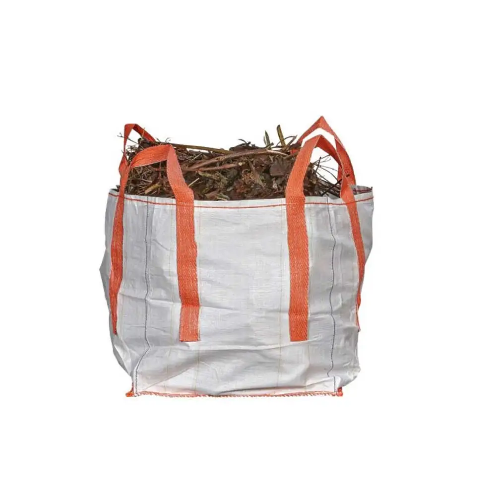 Высококачественный кубический метр большой мешок 1000 кг из полипропилена fibc Песочная руда камень минеральные строительные отходы