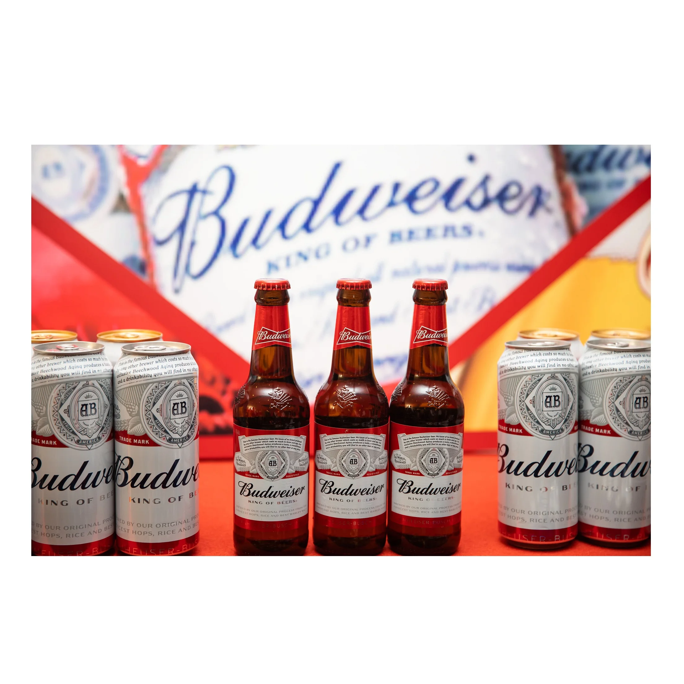 100% high quality Budweiser Non Alcoholic Beer Zero Dot Zero 330 ml Case
