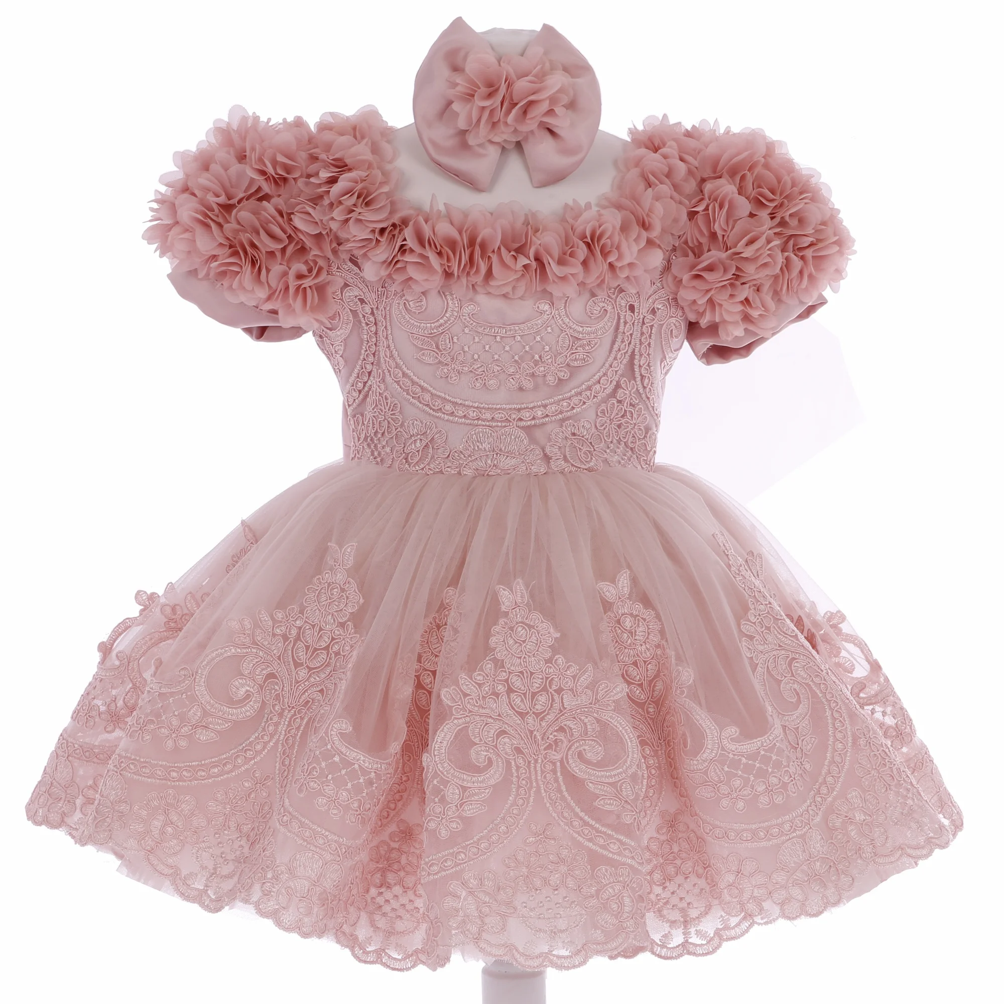 Modern Luxury Beautiful Design Party Wedding Girls Dresses Summer Girls Baby Dress Clothes Birthday Custom High Quality Clothing