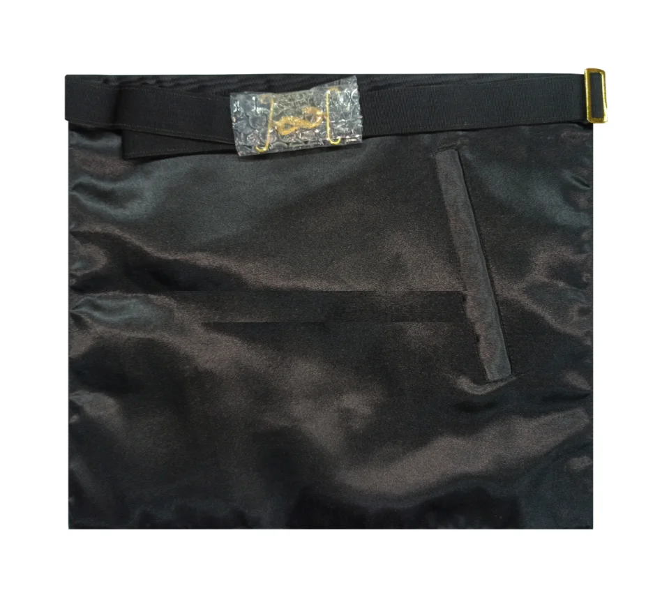 Masonic Apron and Collar Set Embroidery Satin Scottish Rite degree Crafts Badges from Pakistan