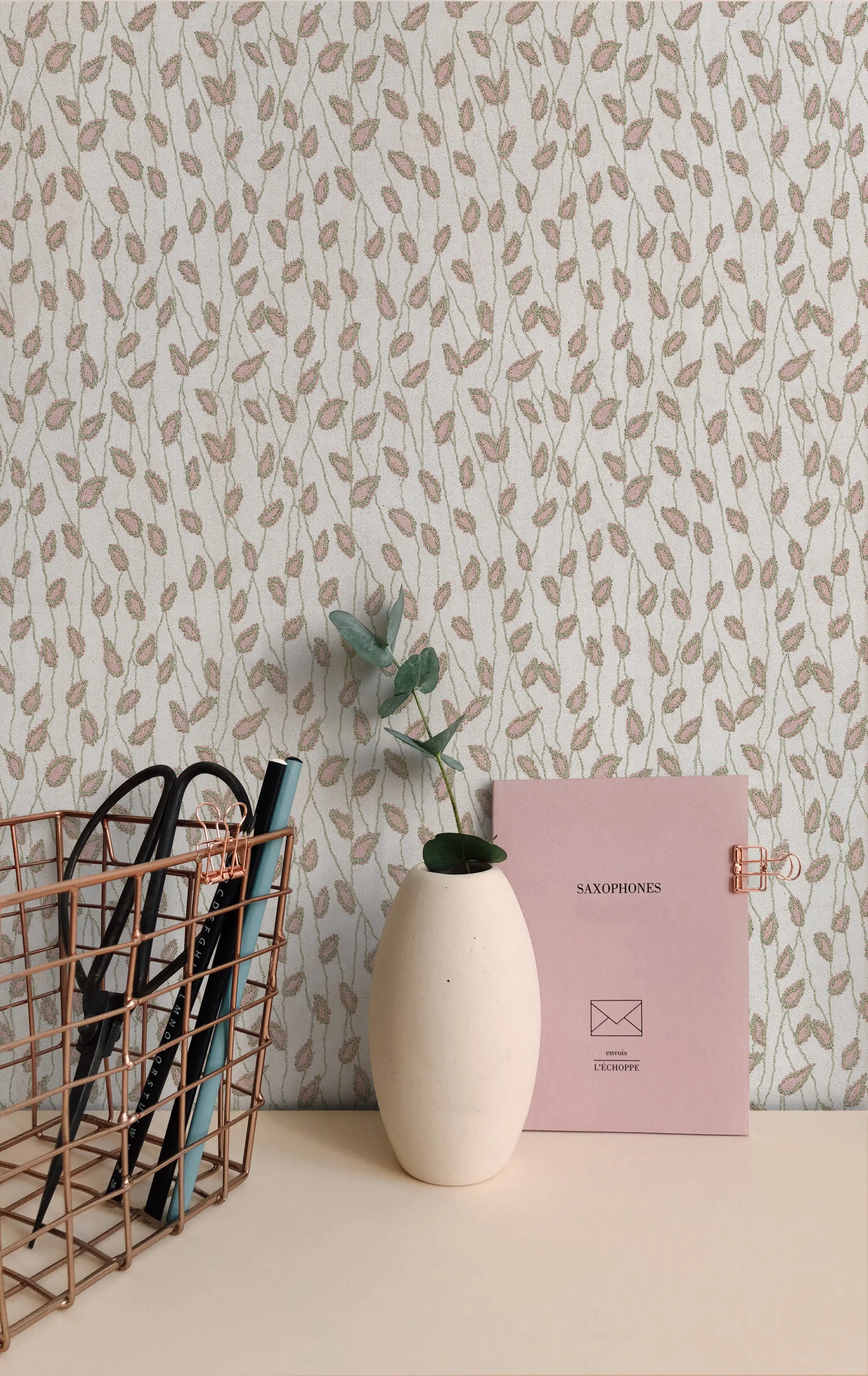 Painted Wallcovering customized vinyl coated wallcovering for house