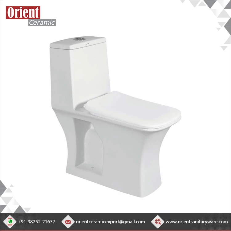 Best Quality Ceramic Floor Mounted One Piece Water Closet with Custom Logo from Top Listed India Seller for Genuine Buyers