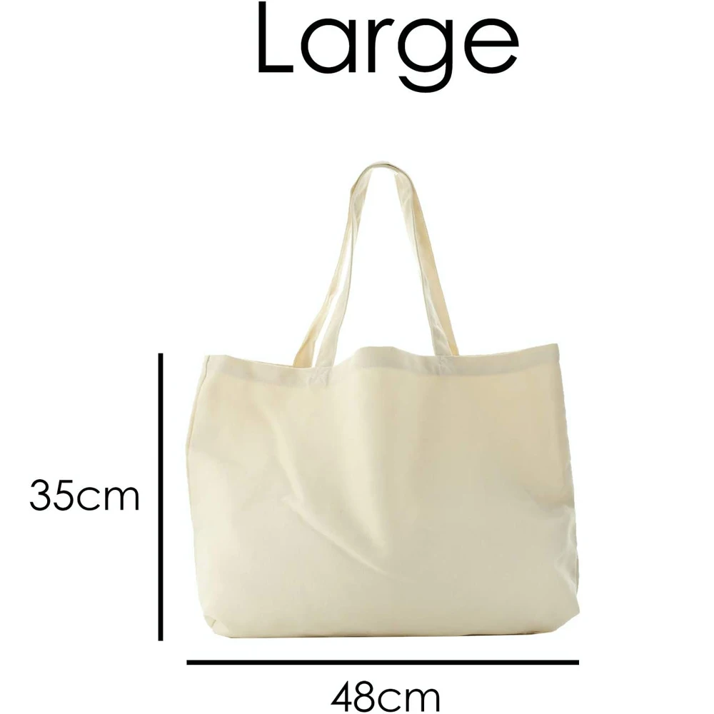 Large Capacity Canvas Tote Shoulder Bag Fashionable Reusable Shopping Tote with Custom Logo for Daily Use