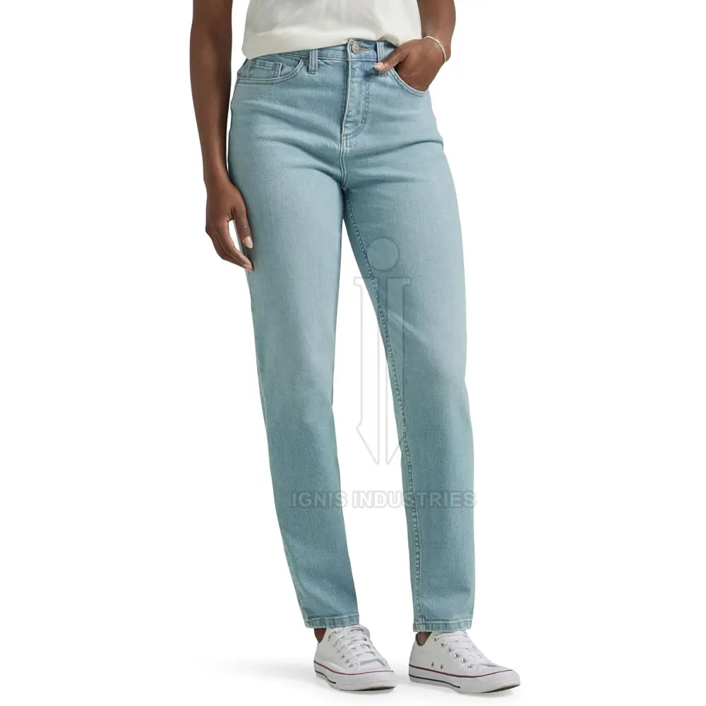 Multiple Pockets Women Jeans Pants Outdoor Apparel Lightweight Women Jeans Pants Online sale