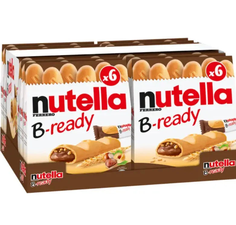 Высокое качество Nutella & Go фундук шоколадная пастилка и хлебные палочки по оптовой
