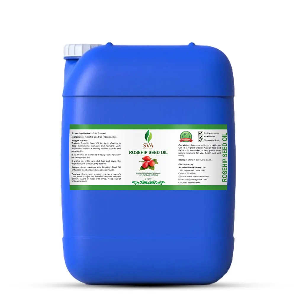 100% Natural Organic Rosehip Seed Oil