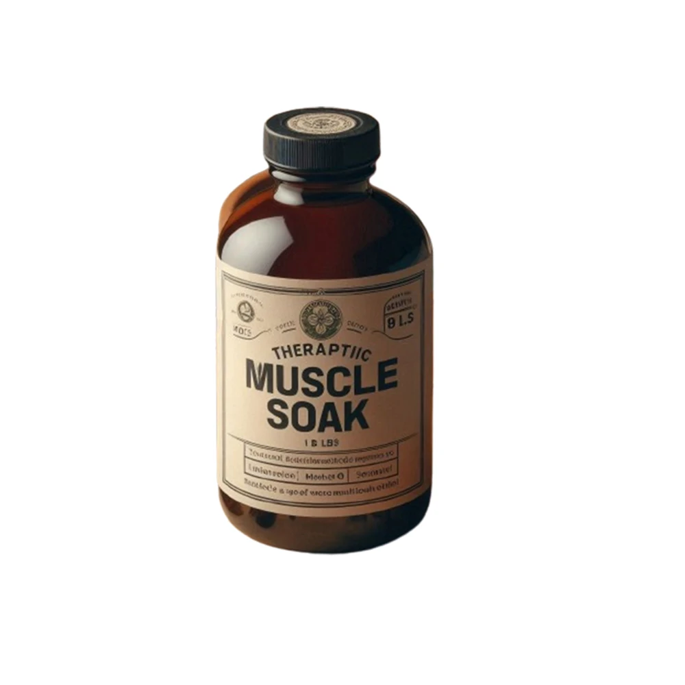 Private Label  High QualityTherapeutic Muscle Soak Relaxing and Deep Tissue Relief Bath Formula Made in USA Minimum Order