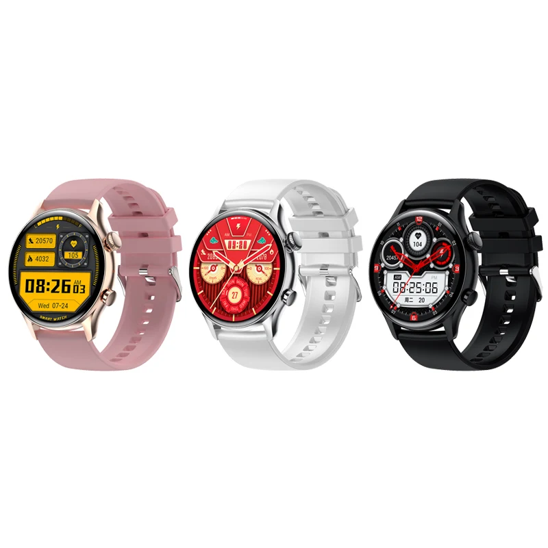 2023 High Quality J4 Smart Sports Talking AMOLED  Screen Watch 75+120MM*21.8MM