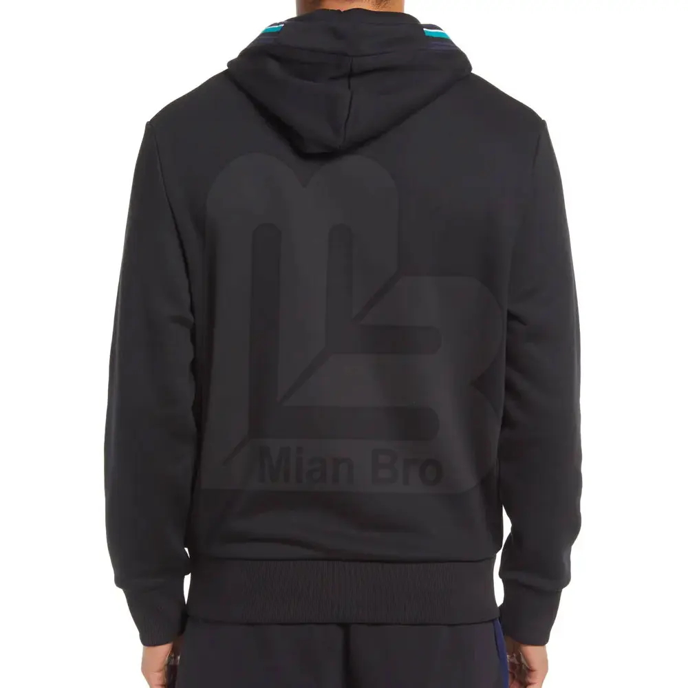 Pakistan Supplier Men Fleece Pullover Hoodies Street Wear New Fashion High Quality Plain Black Color Men Hoodies