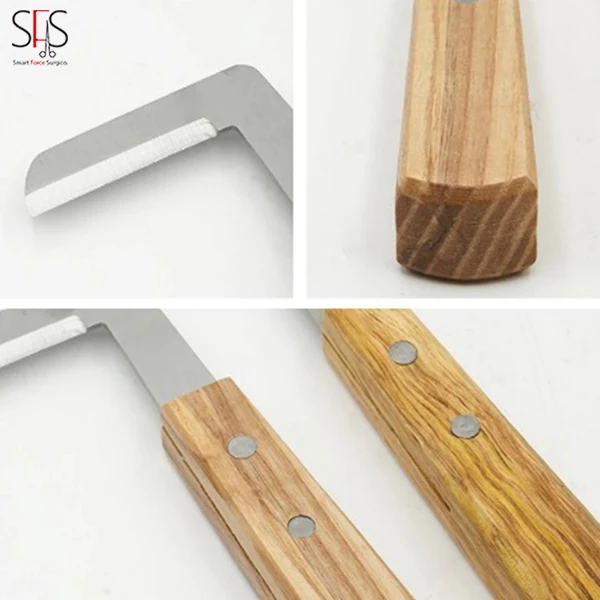 New Custom High Quality Hoof Knifes Veterinary Horse Repairing Hoof Knife Veterinary Surgical Instruments
