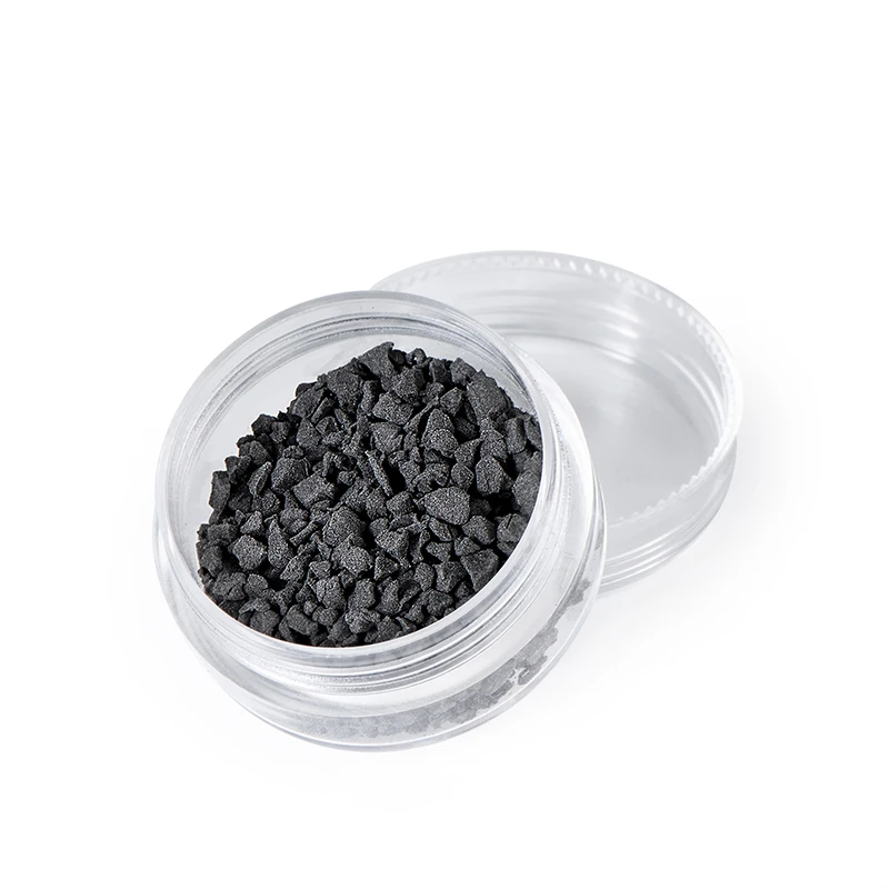 Synthetic  Epdm raw material black sbr rubber granules High coefficient of friction.infilling artifices granule