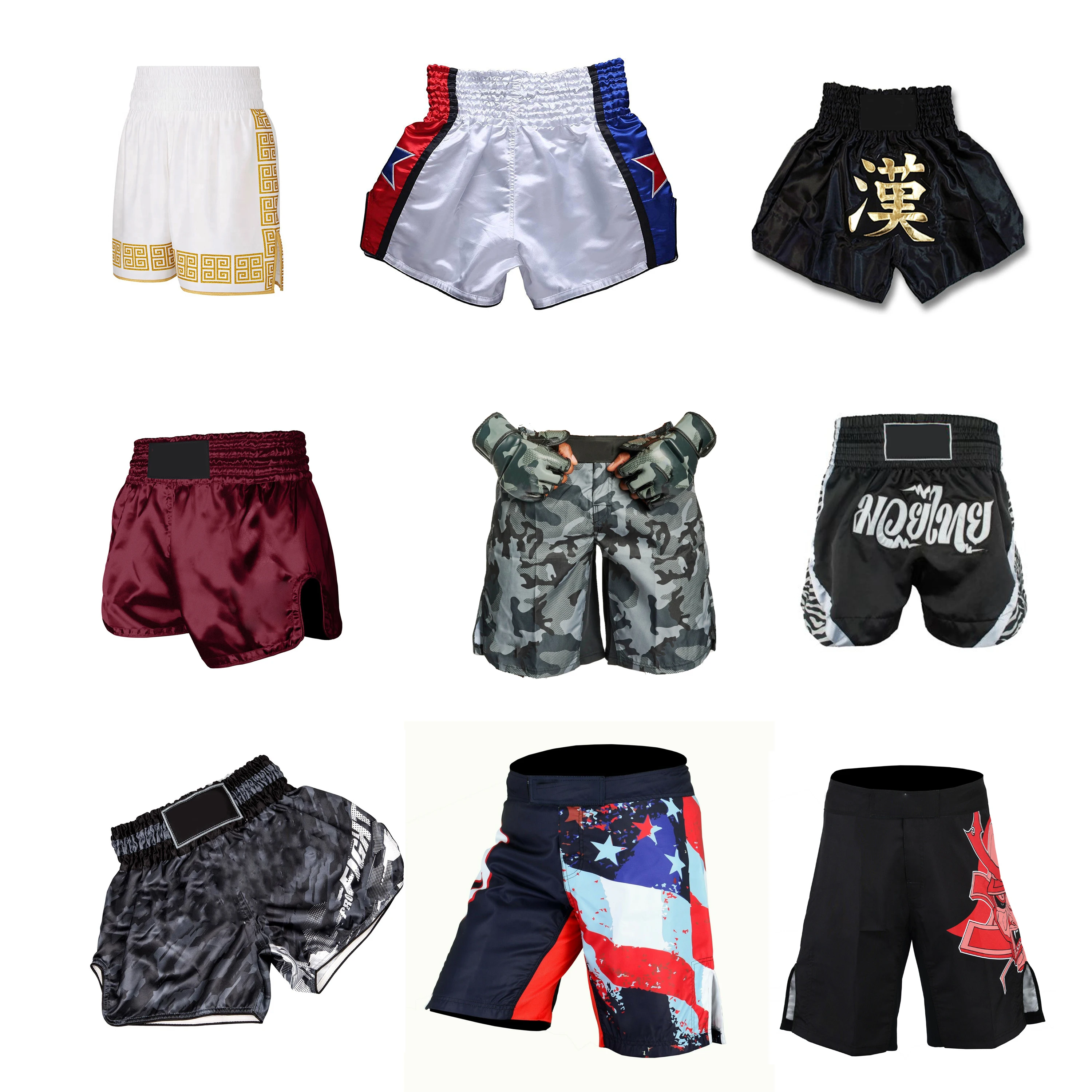 Лидер продаж индивидуальные тайские шорты Fairtex Muay Thai от производителя вышитые