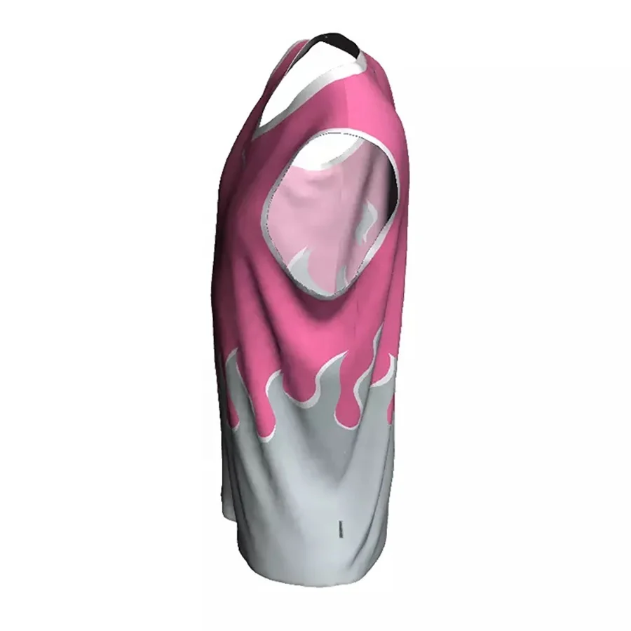 New Sportswear Basket Ball Jersey Short Set Reversible Tackle Twill Basketball Uniform With Customized Pattern