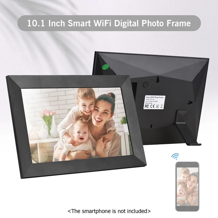 10 1 дюймовая умная Wi-Fi фоторамка HD IPS сенсорный экран 1280*800 фото 1080P видео 16