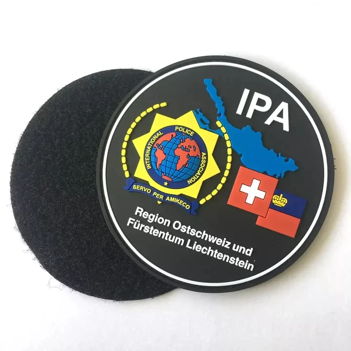 Wholesale 2024 Soft PVC Logo Product Patch Badge Rubber PVC Patches Factory Tactical Equipment Uniform Silicone Patches