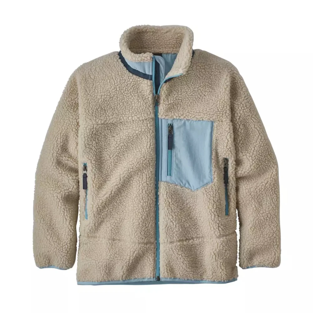 RLI New Design Customized Style Outdoor Sherpa Fleece Jacket For Men
