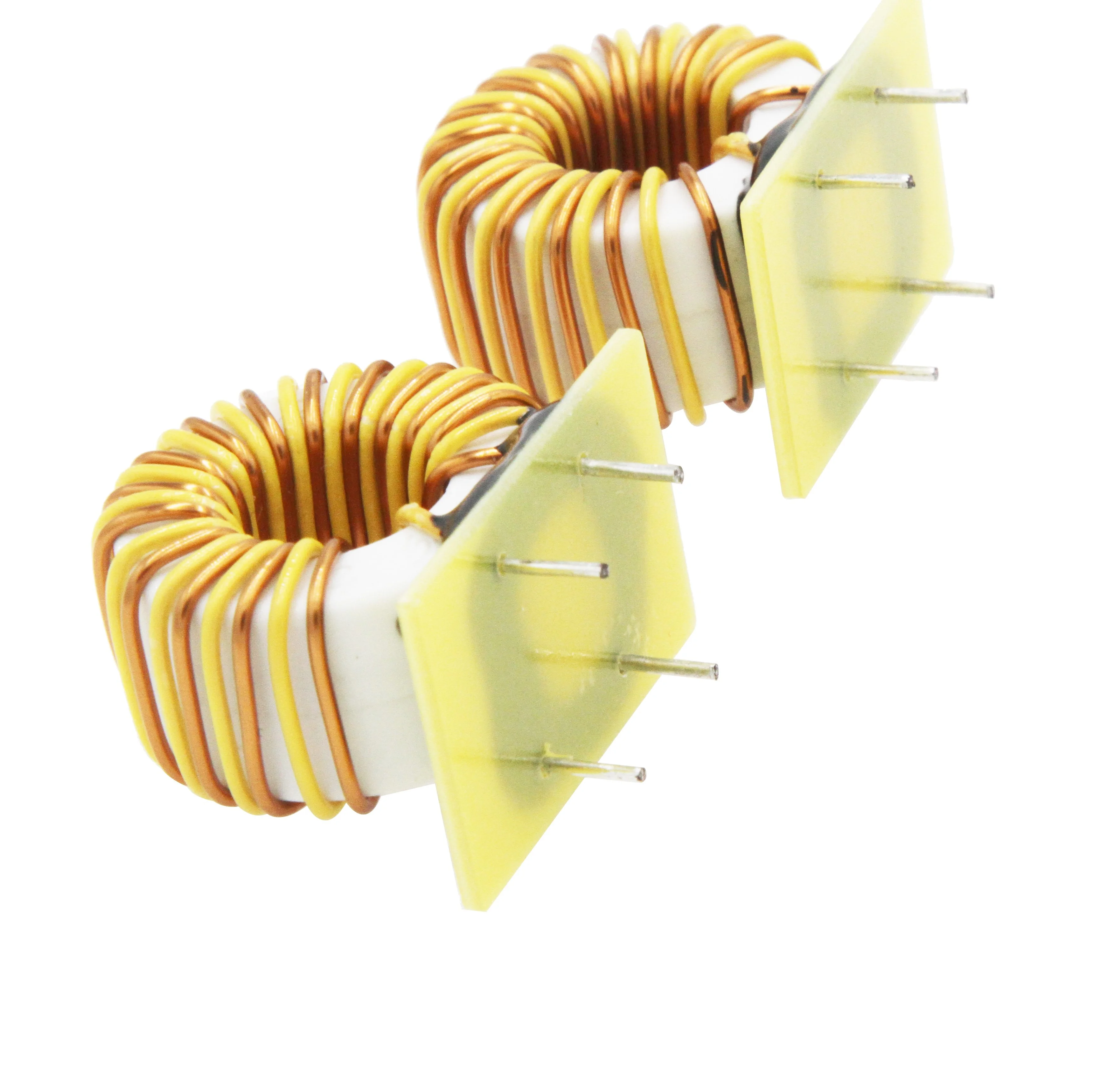 Ferrite core toroidal choke coil fixed inductor with base