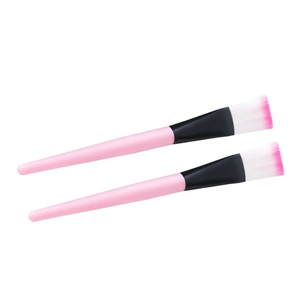 2pcs Professional Makeup Brushes Face Mask Brush Mud Mixing Brush Facial Cosmetic Beauty Skin Care Tools Brochas Para Maquillaje
