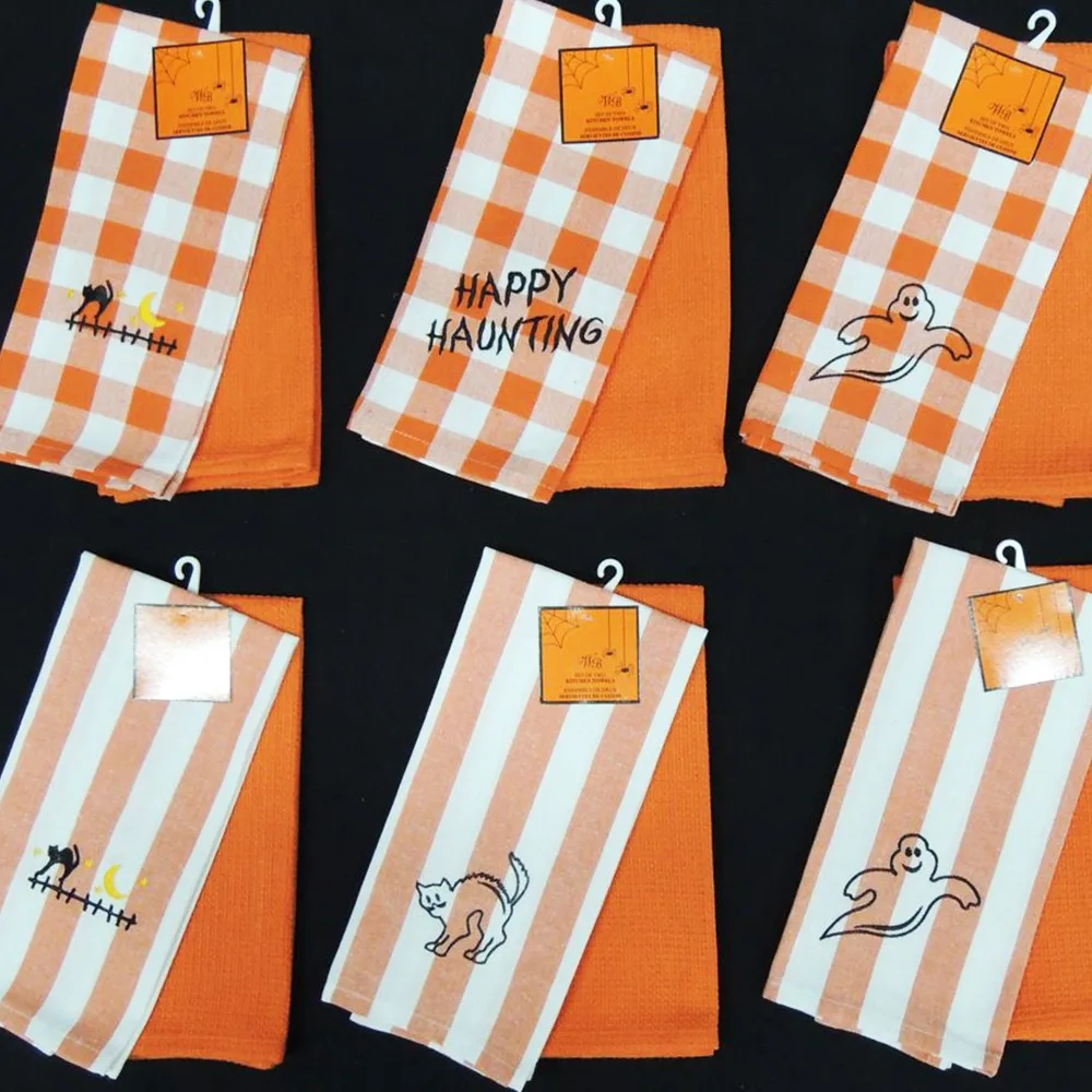 Customized Wholesale Kitchen Towel  Design Fabric Branding Gifting 100% cotton Packaging Logo Embroidered Bulk Manufacturer
