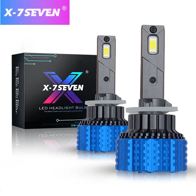 X-7SEVEN супер яркий 9004 9007 H4 дальнего света автомобиля светодиодные фары лампы для