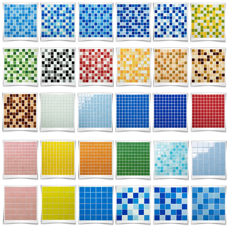 OEM Century High Quality Ceramic Mirror Shell Swimming Pool Marble Look Stone Glass Mosaics Wall Floor Tile Art Kits For Craft