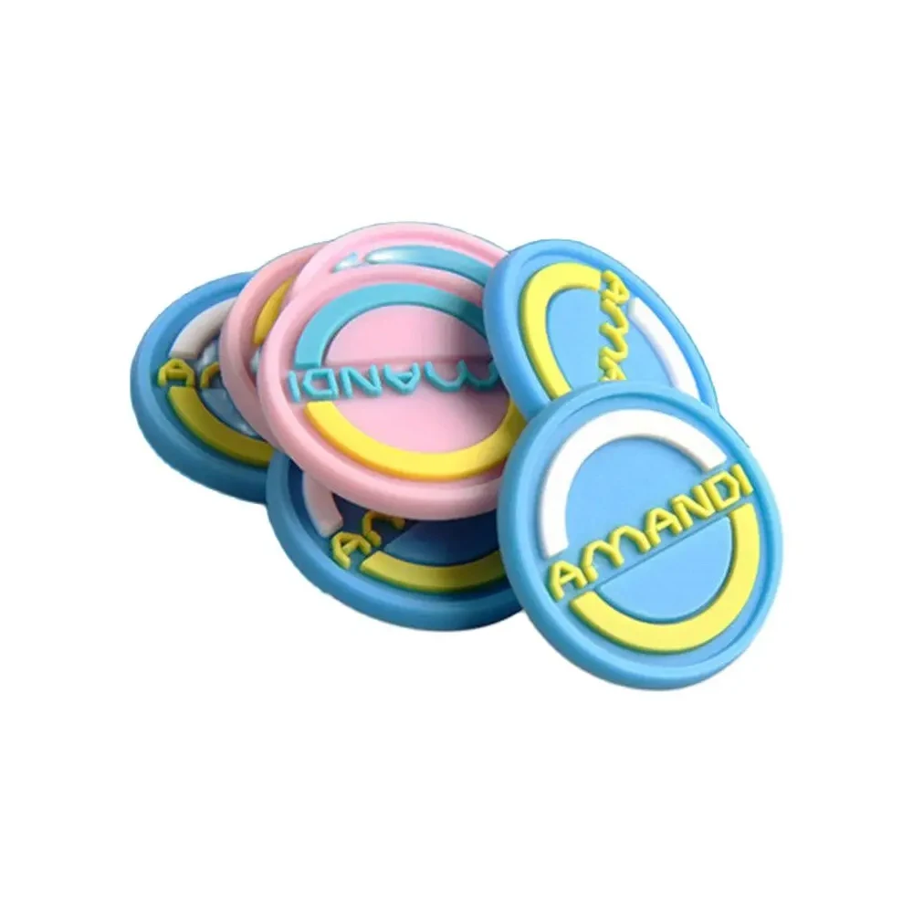 Custom Heat Transfer Logo 3d Rubber Logo Pvc Rubber Flock Silicone Iron Patch Printing Style For T Shirts