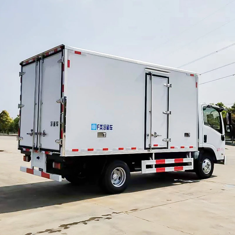 Isuzu refrigerated truck 10 tons refrigerator truck meat transport refrigerated truck