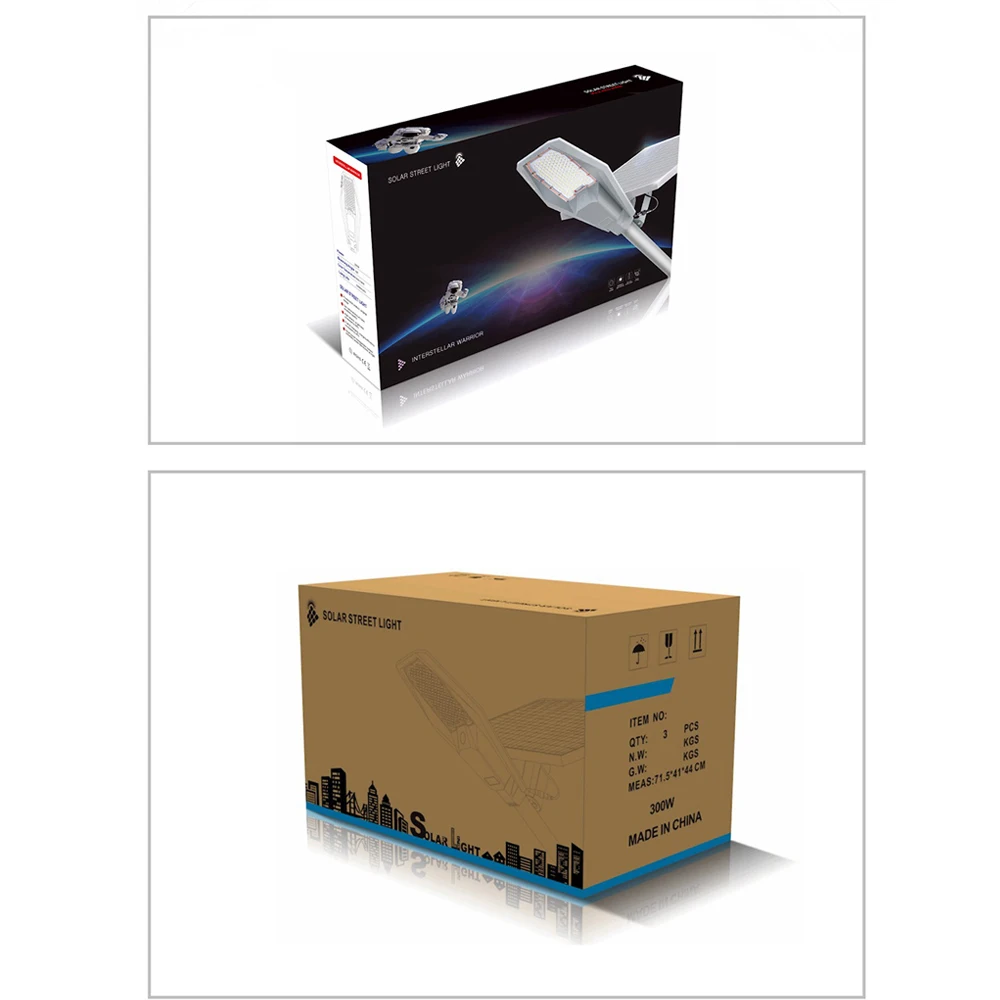 High Quality Waterproof Ip65 Solar Power Road Lamp 100w 200w Integration All In One Outdoor Led Solar Street Light