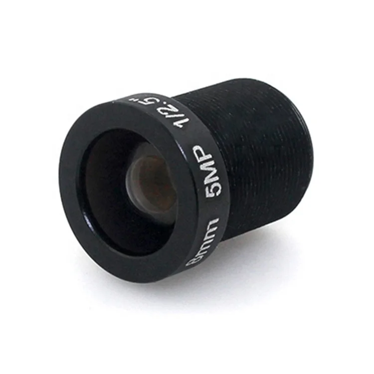 5MP HD 5Megapixels 8mm Focal Length 1/2.5inch CCTV Surveillance Security Camera Lens MTV M12 Interface Mount